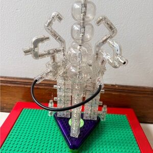 Lego Like Laser Pegs Ultimate Construction Toy - Light Up Pieces, Power Base,